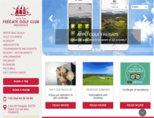 Tablet Screenshot of en.dolcefregate-golf-provence.com